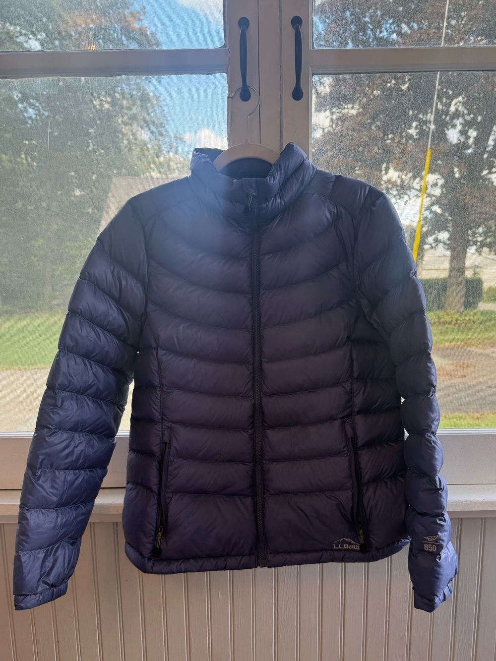 LL Bean Pertex quantum 850 down jacket coat